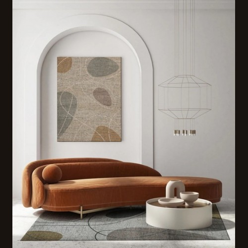 "My Bubble" Grey Beige (8 размеров на выбор)