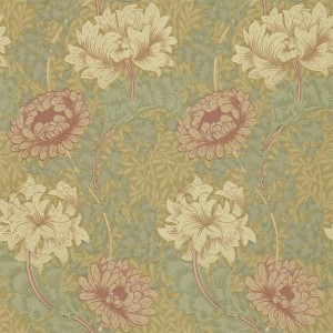 Morris "Chrysanthemum Pink/yellow/green" 216860