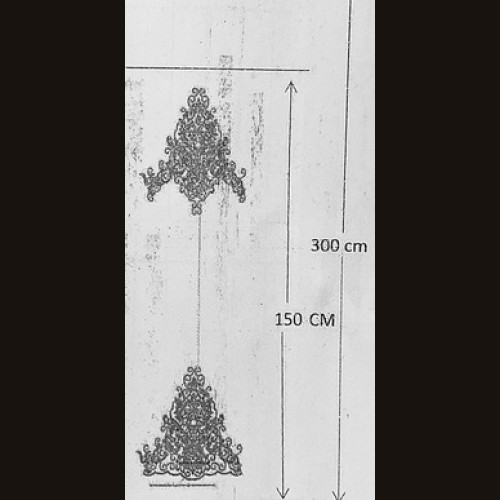 Тюль "BONBON" A2 (gold)