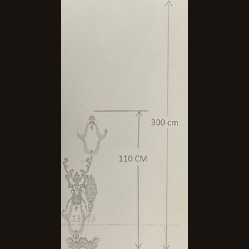 Тюль "BONBON" A4 (gold)