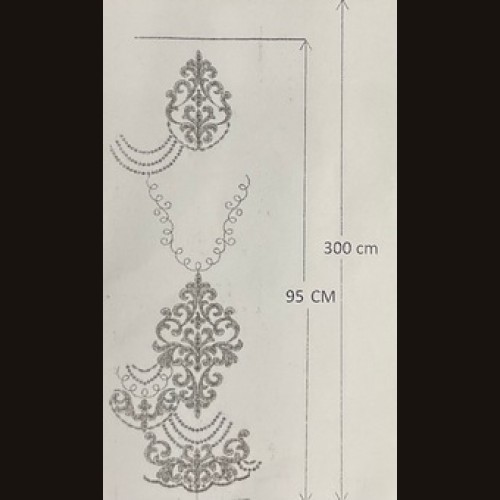 Тюль "BONBON" A5 (gold)