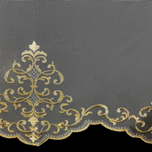 Тюль - панно "BONBON" A (gold)