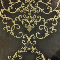   Тюль - панно "BONBON" A (gold)