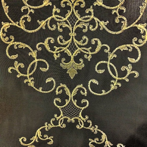 Тюль - панно "BONBON" A (gold)