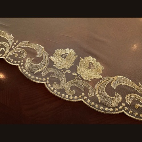 Тюль - панно "BONBON" D (gold)