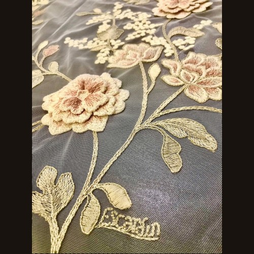 Тюль "ESCARDIN" HANDCRAFTED FLOWERS I