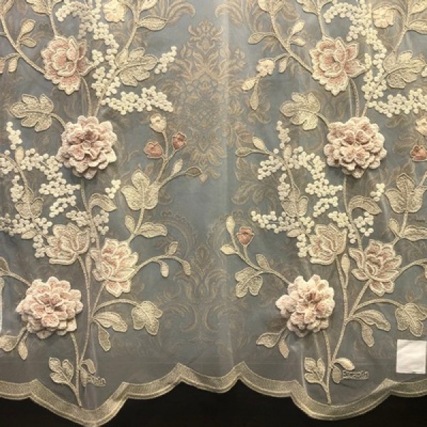 Тюль "ESCARDIN" HANDCRAFTED FLOWERS I