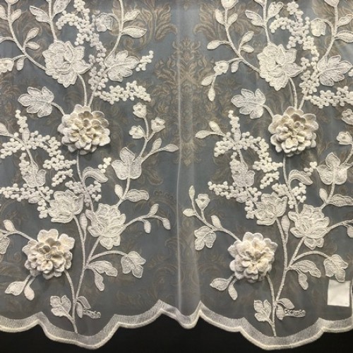 Тюль "ESCARDIN" HANDCRAFTED FLOWERS II