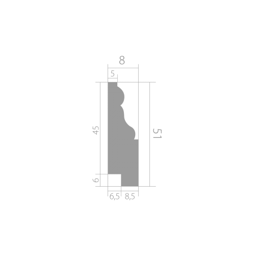 Молдинг "Ultrawood" Trim 0002a