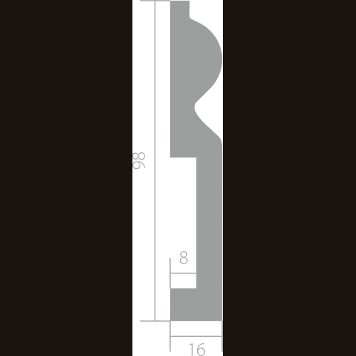 Плинтус "Ultrawood" base0018i