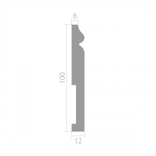 Плинтус "Ultrawood" base5501i